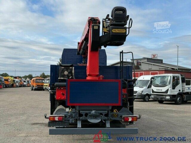 Automobilis ar plakanu platformu Mercedes-Benz Actros 2643 StreamSpace Kran Palfinger PK20.501L