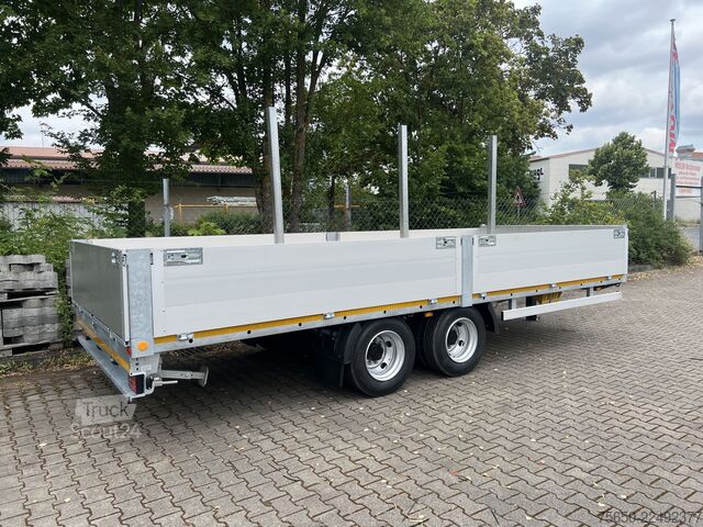 Atvira priekaba Möslein THT 14,4 G 7,2  14,4 t Tandem- Pritschenanhänger- Tieflader