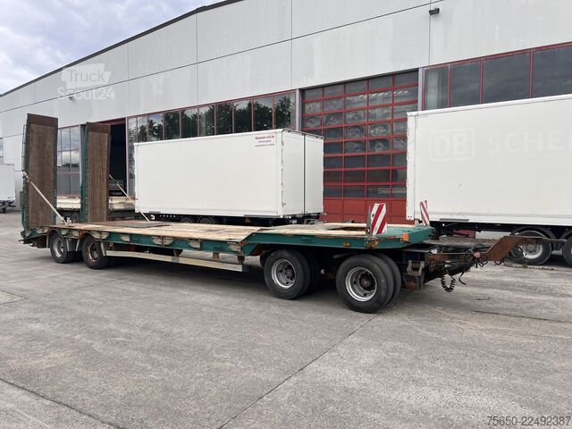 Низкорамный прицеп Humbaur HTD 409525-4A  4 Achs Tiefladeranhänger, kein Müller Mitteltal