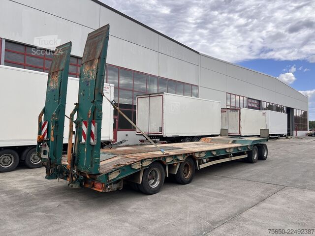 Низкорамный прицеп Humbaur HTD 409525-4A  4 Achs Tiefladeranhänger, kein Müller Mitteltal