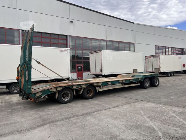 Низкорамный прицеп Humbaur HTD 409525-4A  4 Achs Tiefladeranhänger, kein Müller Mitteltal