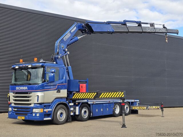 منصة التحميل Scania R440 8x2*6 / FASSI 90 t/m CRANE / KRAN