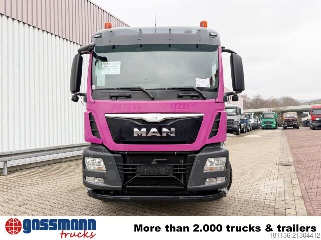 Hakowiec MAN TGS 28.440 6X4H-4 BL, HydroDrive, Lenk-/Liftachse,