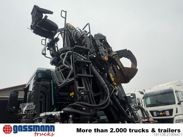 Hakowiec MAN TGS 26.500 6X2-2 BL, Kran HIAB J1620RZT