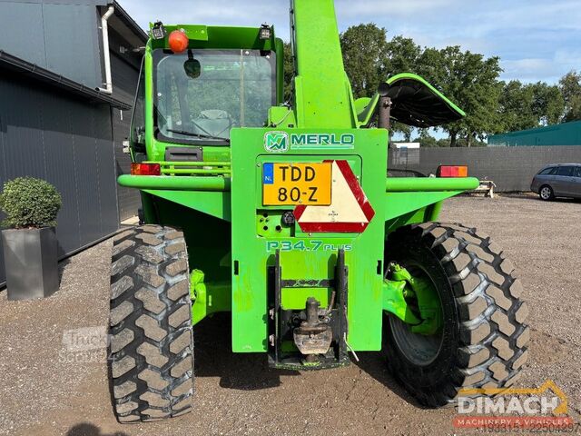 Teleskoplader Merlo P34.7 PLUS 4x4 - NL kenteken 40km/u - palletvor...