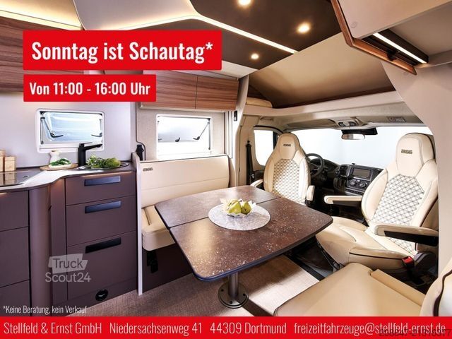 Half-integraal camper BÜRSTNER Limited T 726 G *Winterpaket*Hubbett*Automatik*