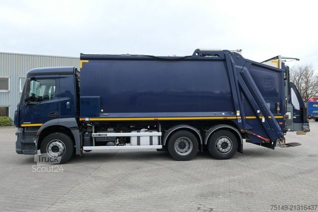 Šiukšliavežis MERCEDES-BENZ 2533 L Antos 6x2, Olympus 23W+, Terberg TCA-DE2