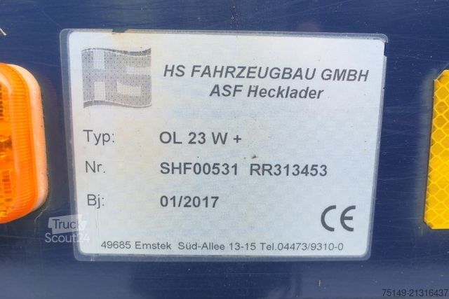 Šiukšliavežis MERCEDES-BENZ 2533 L Antos 6x2, Olympus 23W+, Terberg TCA-DE2