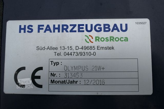 Šiukšliavežis MERCEDES-BENZ 2533 L Antos 6x2, Olympus 23W+, Terberg TCA-DE2