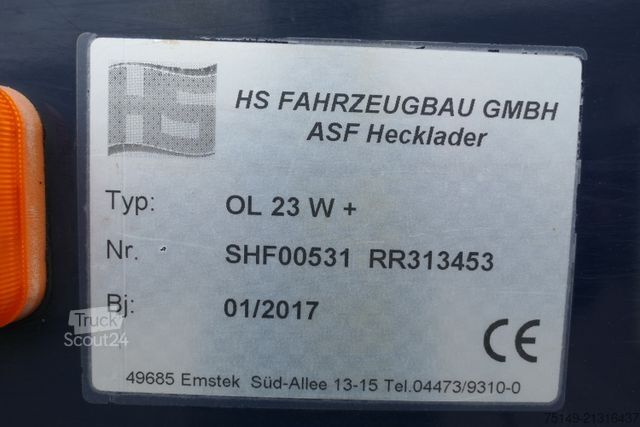 Сметовоз MERCEDES-BENZ 2533 L Antos 6x2, Olympus 23W+, Terberg TCA-DE2