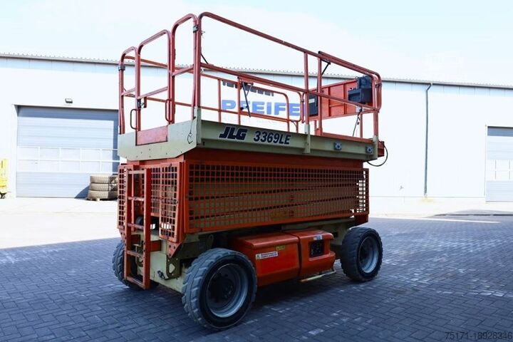 Ascensore a forbice JLG 3369LE Electric, 12m Working Height, 450kg Capacit