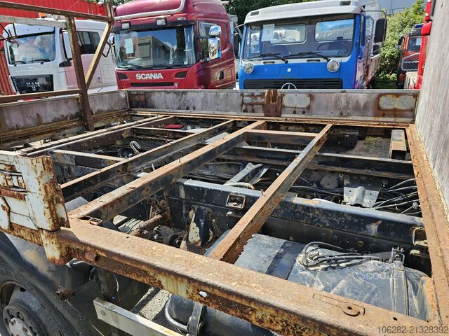 Ciężarówka z płaską platformą MAN VW-MAN 8.150 FAE G90 4x4 Doppelkabine