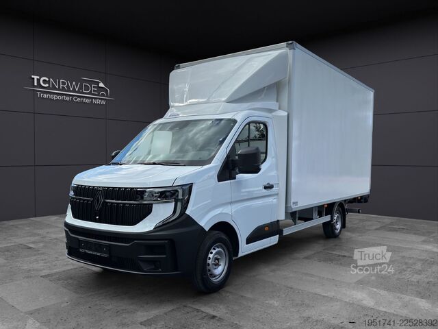 Laatikkoauto RENAULT Master Koffer 4,47mx2,20x2,30m Seitentüre Klima
