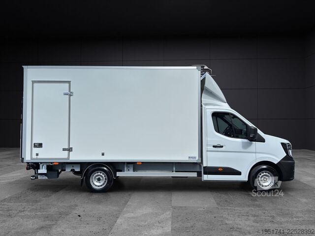 Laatikkoauto RENAULT Master Koffer 4,47mx2,20x2,30m Seitentüre Klima