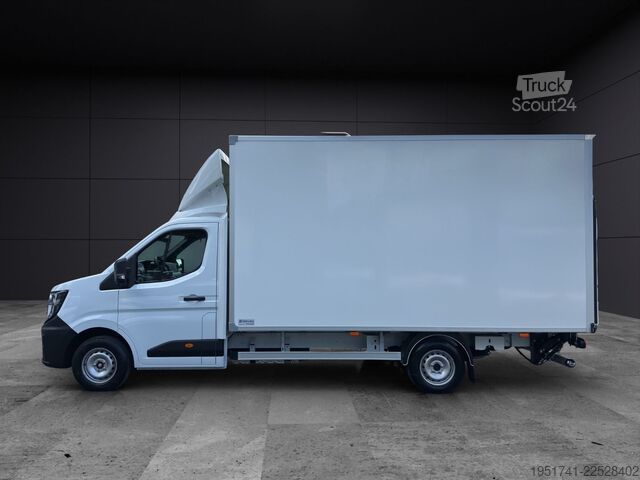 Laatikkoauto RENAULT Master Koffer 4,47mx2,20x2,30m Seitentüre Klima