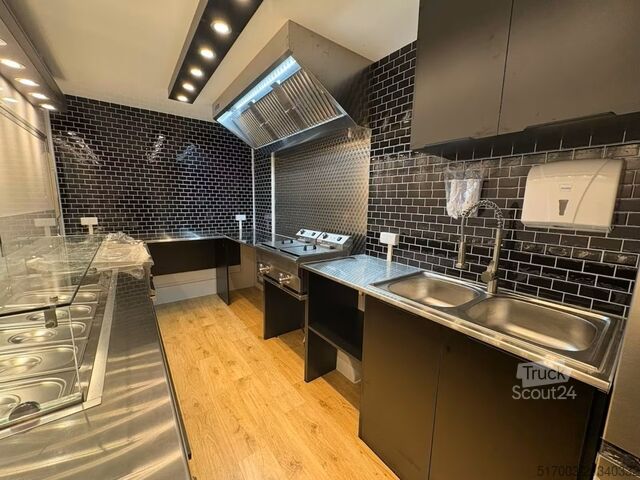 Verkoopaanhanger, financiering is mogelijk. Imbissanhänger, Imbisswagen, Foodtruck,  SOFORT VERFÜGBAR!