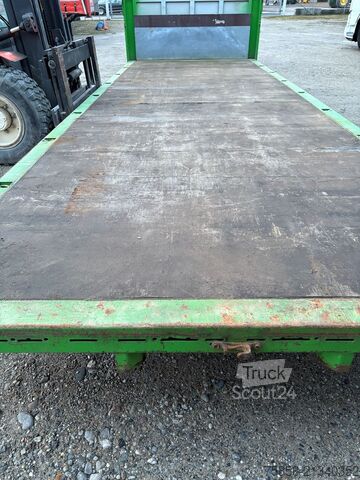 Remorque porte-caisson Krone BDF 7,45m TOP Zustand Zurringe