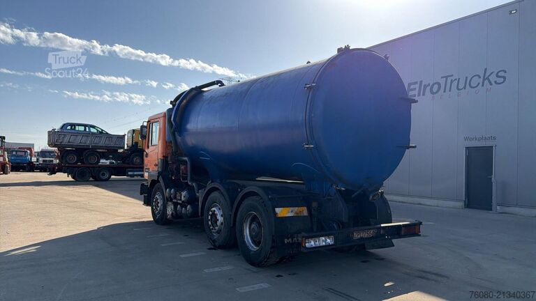 Kolkenzuiger MAN 26.293 (17000 L / 6X2 / MANUAL PUMP / POMPE MAN...