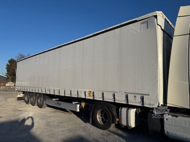 åben sættevogn med presenning FLIEGL 3 achs Road Runner BPW 385 /65 I Lock Bl