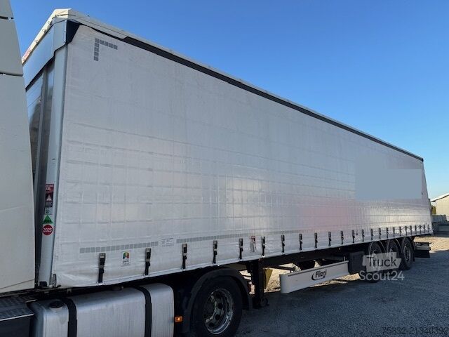 åben sættevogn med presenning FLIEGL 3 achs Road Runner BPW 385 /65 I Lock Bl