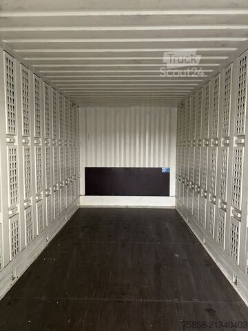 Châssis interchangeable avec structure caisson Krone BDF Wechselkoffer Stahl Türen 2015