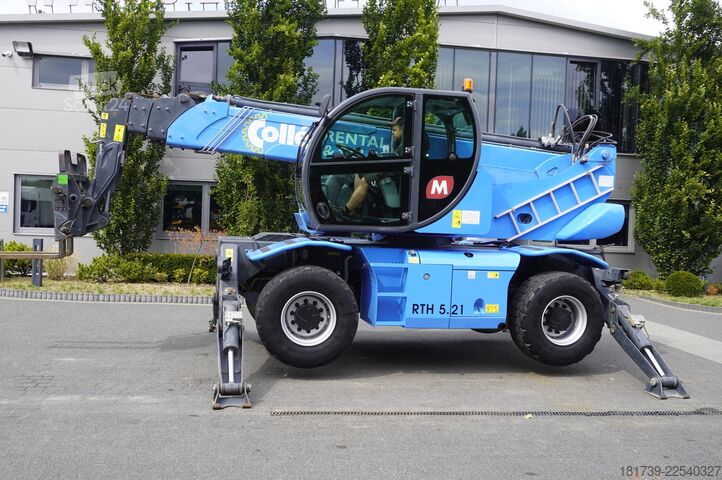 Teleskopik yükleyici MAGNI RTH 5.21 telehandler / 3000 MTH! / 21 m
