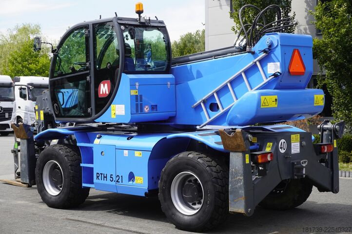 Teleskopik yükleyici MAGNI RTH 5.21 telehandler / 3000 MTH! / 21 m