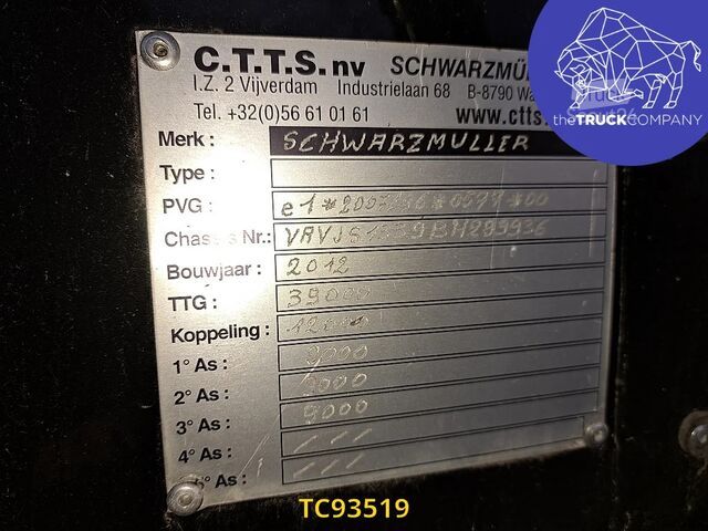 Schwarzmüller pohyblivá podlaha Schwarzmüller Walking floor