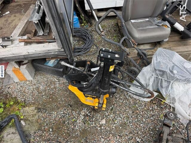 Entreprenørmaskine Engcon EC206B rototilt w/ Levers and cables. - S40 mount