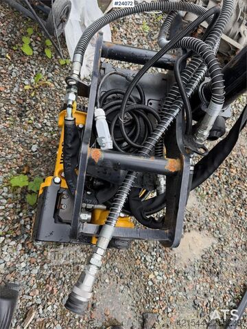 Entreprenørmaskine Engcon EC206B rototilt w/ Levers and cables. - S40 mount