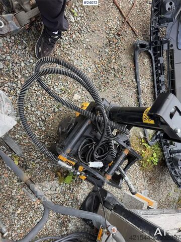 Entreprenørmaskine Engcon EC206B rototilt w/ Levers and cables. - S40 mount