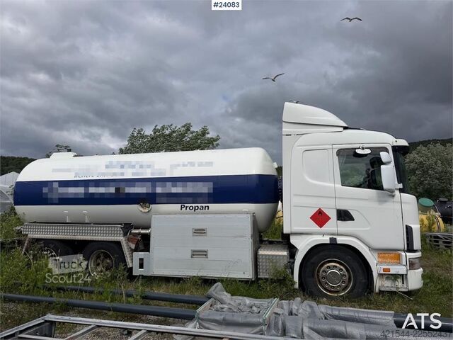 Tankvogn Scania R124 6x2 tanker truck. Can be purchased as a chass