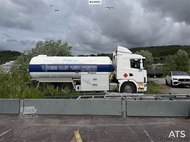 Tankvogn Scania R124 6x2 tanker truck. Can be purchased as a chass