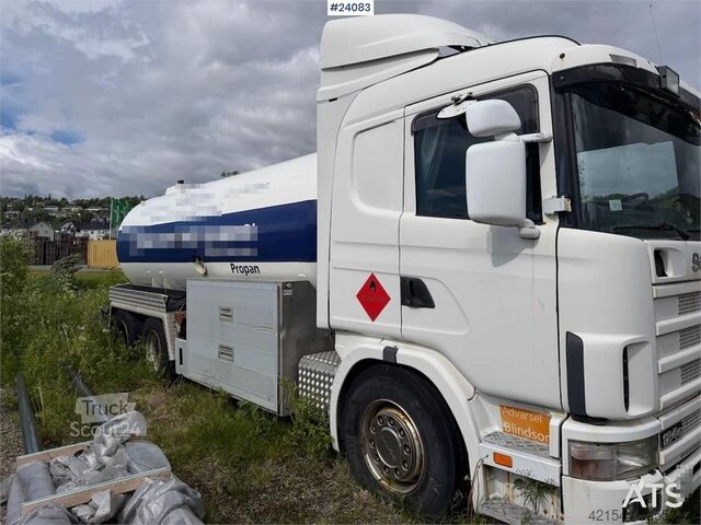Tankvogn Scania R124 6x2 tanker truck. Can be purchased as a chass