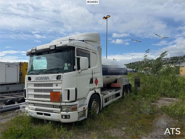 Tankvogn Scania R124 6x2 tanker truck. Can be purchased as a chass