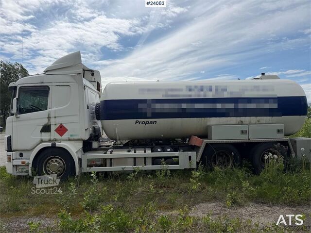 Tankvogn Scania R124 6x2 tanker truck. Can be purchased as a chass