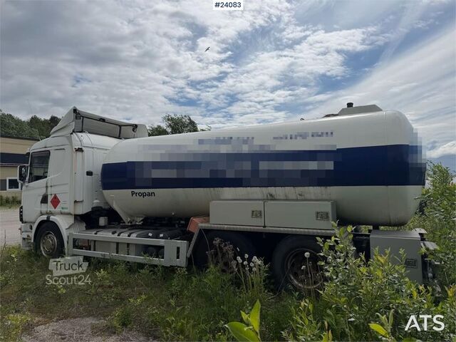 Tankvogn Scania R124 6x2 tanker truck. Can be purchased as a chass