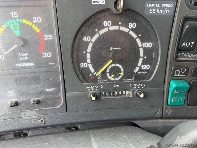 Tankvogn Scania R124 6x2 tanker truck. Can be purchased as a chass