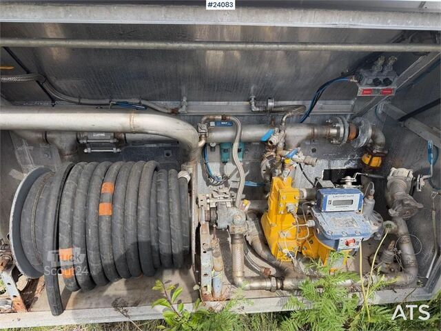 Цистерна Scania R124 6x2 tanker truck. Can be purchased as a chass