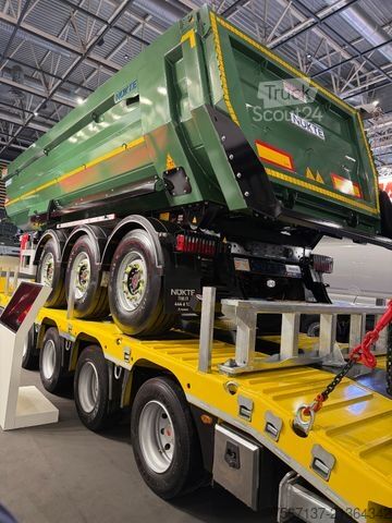 Ημιρυμουλκούμενο χαμηλής φόρτωσης  NÜKTE 4 ACHS TIEFLADER VIERTE ACHSE GELENKT