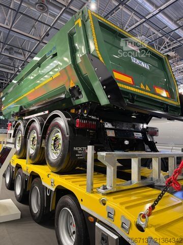 Ημιρυμουλκούμενο χαμηλής φόρτωσης  NÜKTE 4 ACHS TIEFLADER VIERTE ACHSE GELENKT