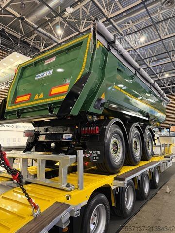 Ημιρυμουλκούμενο χαμηλής φόρτωσης  NÜKTE 4 ACHS TIEFLADER VIERTE ACHSE GELENKT