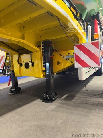 Ημιρυμουλκούμενο χαμηλής φόρτωσης  NÜKTE 4 ACHS TIEFLADER VIERTE ACHSE GELENKT