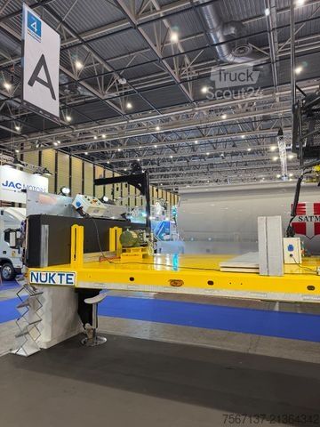 Ημιρυμουλκούμενο χαμηλής φόρτωσης  NÜKTE 4 ACHS TIEFLADER VIERTE ACHSE GELENKT