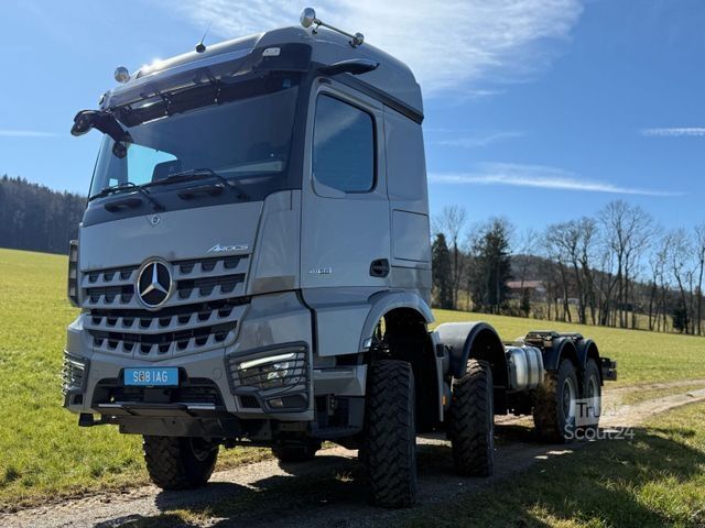 Levehető fülke MERCEDES-BENZ Arocs 4158 8X8 Allrad Expeditions Wohnmobil