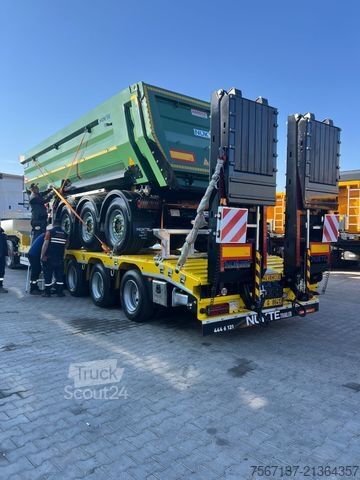 Ημιρυμουλκούμενο ανατρεπόμενο  NÜKTE 24 KUBIK HARDOX BODEN 5 MM WÄNDE 4 MM