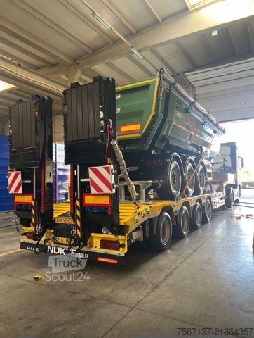 Semiremorcă basculantă NÜKTE 24 KUBIK HARDOX BODEN 5 MM WÄNDE 4 MM