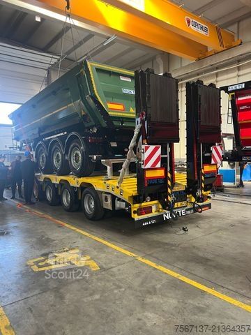 Ημιρυμουλκούμενο ανατρεπόμενο  NÜKTE 24 KUBIK HARDOX BODEN 5 MM WÄNDE 4 MM