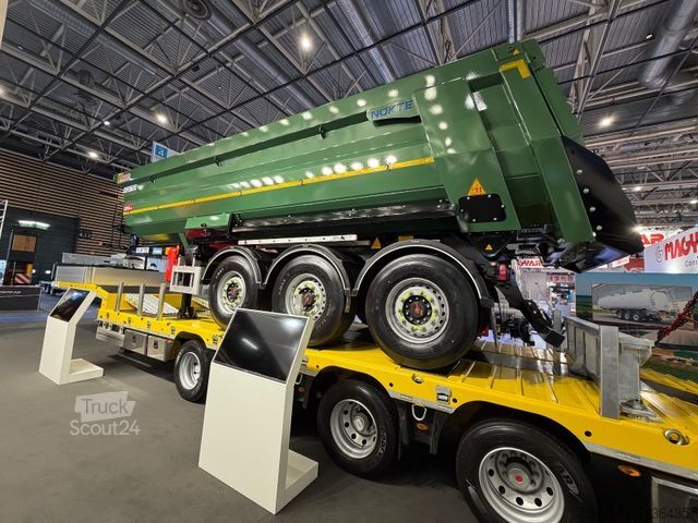 Ημιρυμουλκούμενο ανατρεπόμενο  NÜKTE 24 KUBIK HARDOX BODEN 5 MM WÄNDE 4 MM