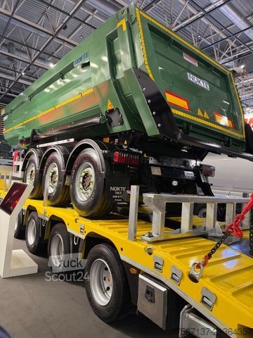 Ημιρυμουλκούμενο ανατρεπόμενο  NÜKTE 24 KUBIK HARDOX BODEN 5 MM WÄNDE 4 MM